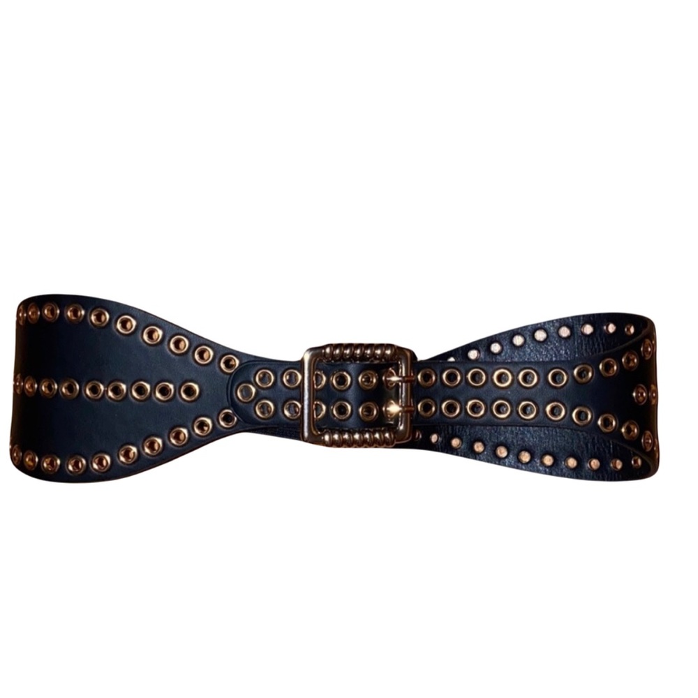 WAIST BELT black and rose gold